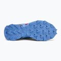 Scarpe da corsa da donna Salomon Alphacross 5 bering sea/carbon/blue heron 4