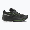 Scarpe da corsa Salomon Pulsar Trail uomo nero/geco verde 2