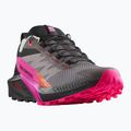 Scarpe da corsa da donna Salomon Sense Ride 5 gattino prugna/nero/rosa glo 8