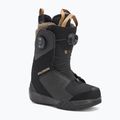 Scarponi da snowboard da donna Salomon Kiana Dual Boa W nero/nero/tinta seppia