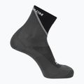 Salomon Pulse Ankle calzini da corsa nero/ monumento/ magnete