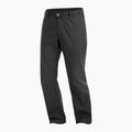 Pantaloni antipioggia Salomon Outerpath Base nero profondo da uomo 7