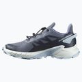 Salomon Supercross 4 scarpe da corsa donna grisaglia/bianco/blu cachemire 10