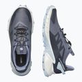 Salomon Supercross 4 scarpe da corsa donna grisaglia/bianco/blu cachemire 13