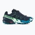 Scarpe da corsa Salomon Speedcross 6 da uomo in carbonio/tahitian tide/bianco 2