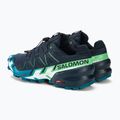 Scarpe da corsa Salomon Speedcross 6 da uomo in carbonio/tahitian tide/bianco 3