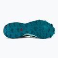 Scarpe da corsa Salomon Speedcross 6 da uomo in carbonio/tahitian tide/bianco 5
