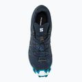 Scarpe da corsa Salomon Speedcross 6 da uomo in carbonio/tahitian tide/bianco 6