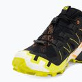 Scarpe da corsa da uomo Salomon Speedcross 6 GTX nero/zolfo primavera/uccello del paradiso 7