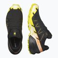 Scarpe da corsa da uomo Salomon Speedcross 6 GTX nero/zolfo primavera/uccello del paradiso 8