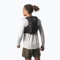 Salomon Active Skin 8 set gilet da corsa nero/metallo 5