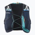 Salomon Active Skin 8 set gilet da corsa tahitian tide/carbonio