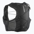 Gilet da corsa Salomon Active Skin 4 No Flasks nero/metallo 2