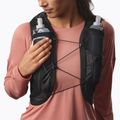 Gilet da corsa da donna Salomon Active Skin 12 Set nero/metallo 6