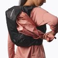 Gilet da corsa da donna Salomon Active Skin 12 Set nero/metallo 8