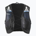 Salomon Active Skin 12 Set gilet da corsa nero/metallo