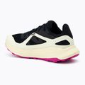 Scarpe da corsa Salomon Ultra Flow donna nero/giallo trasparente/viola rosa 3