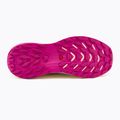 Scarpe da corsa Salomon Ultra Flow donna nero/giallo trasparente/viola rosa 4