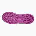 Scarpe da corsa Salomon Ultra Flow donna nero/giallo trasparente/viola rosa 12