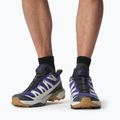 Scarpe da trekking da uomo Salomon X Ultra 360 Edge GTX blu spettro/grigio ghiacciaio 13
