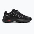 Scarpe da corsa da uomo Salomon Speedcross Peak nero/nero/grigio ghiacciaio 2