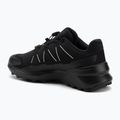 Scarpe da corsa da uomo Salomon Speedcross Peak nero/nero/grigio ghiacciaio 3