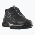 Scarpe da corsa da uomo Salomon Speedcross Peak nero/nero/grigio ghiacciaio