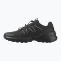 Scarpe da corsa da uomo Salomon Speedcross Peak nero/nero/grigio ghiacciaio 3