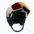 Casco da sci Salomon Driver Prime Sigma Plus grigio violetto/rosso papavero/blu ghiaccio 5