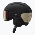 Casco da sci Salomon Driver Prime Sigma Plus nero/bronzo chiaro met/nero oro/blu ghiaccio 3