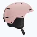 Casco da sci Salomon Husk Jr per bambini rosa celeste 2