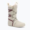 Scarponi da snowboard da donna Salomon Pearl Boa latte di mandorla/ghiaccio di vaniglia/grape shake 5