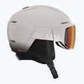 Casco da sci Salomon Osmo Pro Sigma Photo grigio violetto/rosso papavero 3