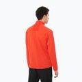 Felpa da trekking Salomon Essential Lightwarm FZ da uomo pomodoro ciliegia 2