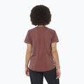 Maglietta trekking donna Salomon Outline rum raisin 2