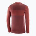 Salomon Essential Wool rum raisin thermal longsleeve da uomo 5