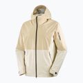 Giacca antipioggia Salomon Outerpath white pepper/rainy day da uomo 8