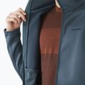 Felpa da trekking Salomon Essential Midwarm Fz midnight navy da uomo 5