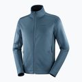 Felpa da trekking Salomon Essential Midwarm Fz midnight navy da uomo 6