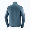 Felpa da trekking Salomon Essential Midwarm Fz midnight navy da uomo 7