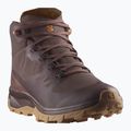 Salomon Outsnap CSWP, scarpe da trekking da donna, caffè nero/peppercorn/gum 8