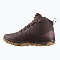 Salomon Outsnap CSWP, scarpe da trekking da donna, caffè nero/peppercorn/gum 10