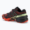 Salomon Speedcross 6 scarpe da corsa da uomo rum uva passa/pomodoro ciliegia/cognac 3