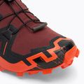 Salomon Speedcross 6 scarpe da corsa da uomo rum uva passa/pomodoro ciliegia/cognac 7