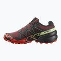 Salomon Speedcross 6 scarpe da corsa da uomo rum uva passa/pomodoro ciliegia/cognac 10