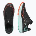 Salomon Thundercross scarpe da corsa da uomo nero/pomodoro rosso/verde elettrico 13