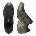 Scarpe da corsa da uomo Salomon Speedcross 6 GTX nero/torba/verde lichene profondo 13