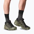 Scarpe da corsa da uomo Salomon Speedcross 6 GTX nero/torba/verde lichene profondo 14
