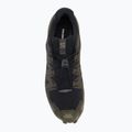 Scarpe da corsa da uomo Salomon Speedcross 6 GTX nero/torba/verde lichene profondo 5