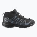 Salomon XA PRO V8 Mid WP scarpe da trekking per bambini nero/nettuno/blu alaska 9